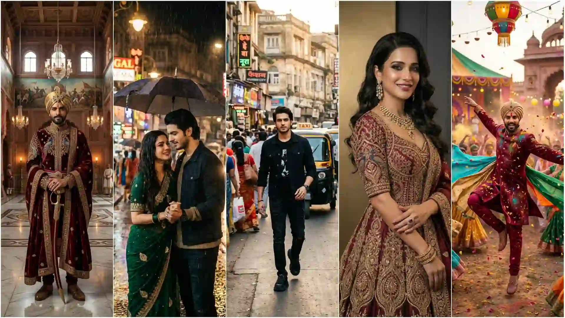 Bollywood Style Photography Prompts for Gemini AI
